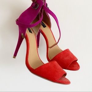 Zara two colored sandals